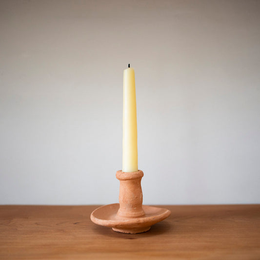 Clay Candle Holder